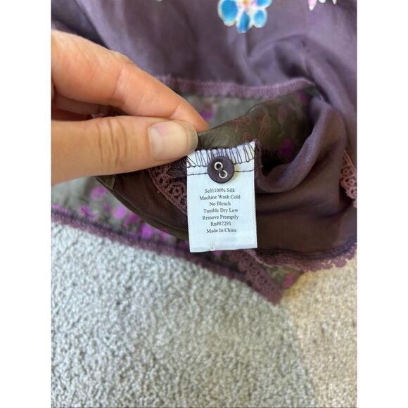 NWOT Johnny Was Sleeve Tab V-neck Tunic, Sm $189 D10 - Picture 6 of 9